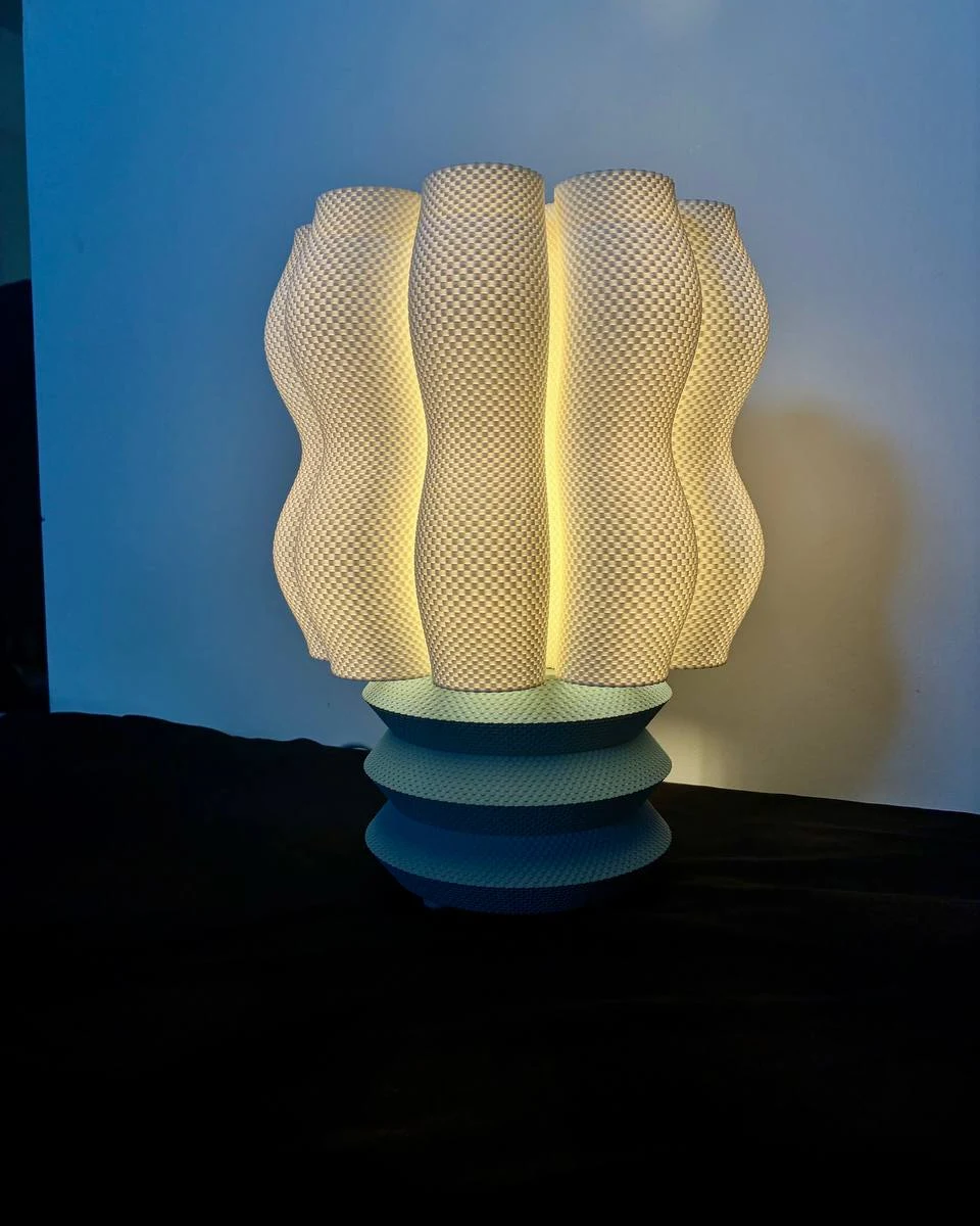 Luma Chérie — 3D štampana lampa