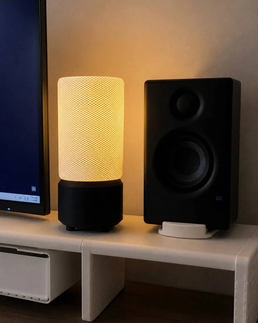 Luma Loom 3D stona lampa za gejming setup i radni sto